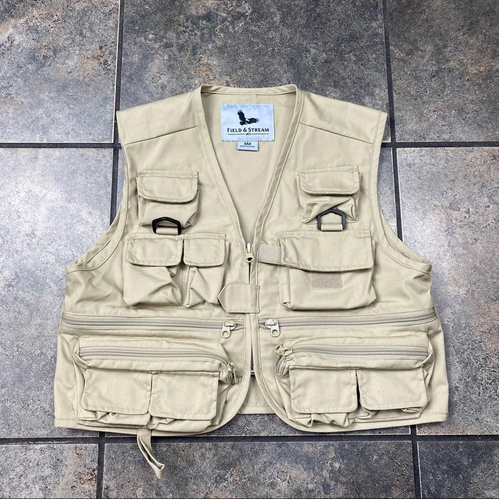 Boy’s/Kid’s Field & Stream Fishing/Hunting Tactical Utility Vest Size Small